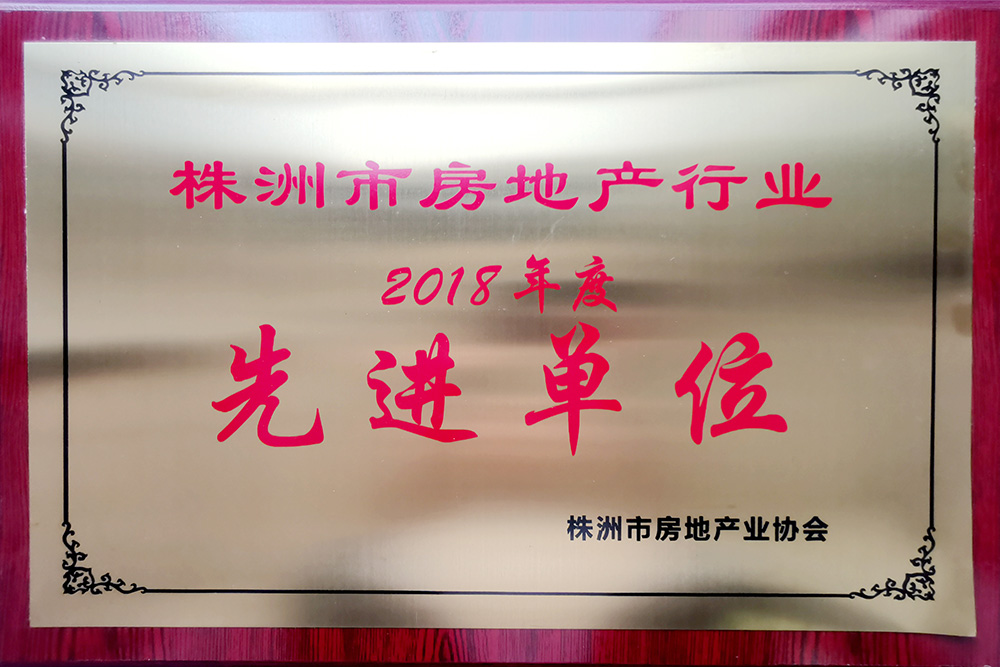 株洲市房地產行業先進單位